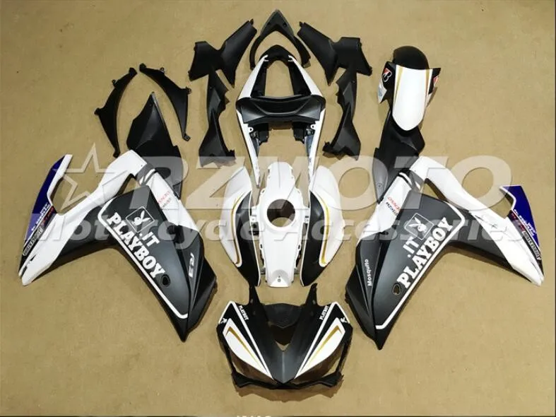 

4 Gifts New ABS Injection Mold motorcycle Fairings Fit For YAMAHA R3 R25 2015-2019 15-19 Bodywork Set Custom Black White cool