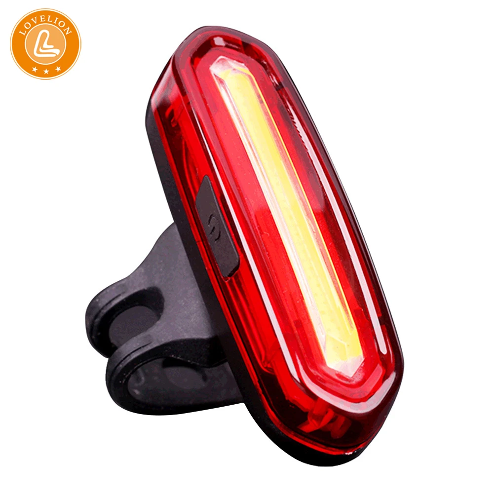 

LOVELION Sirius bike taillight USB charged LED flash warning light running light riding helmet light equipment