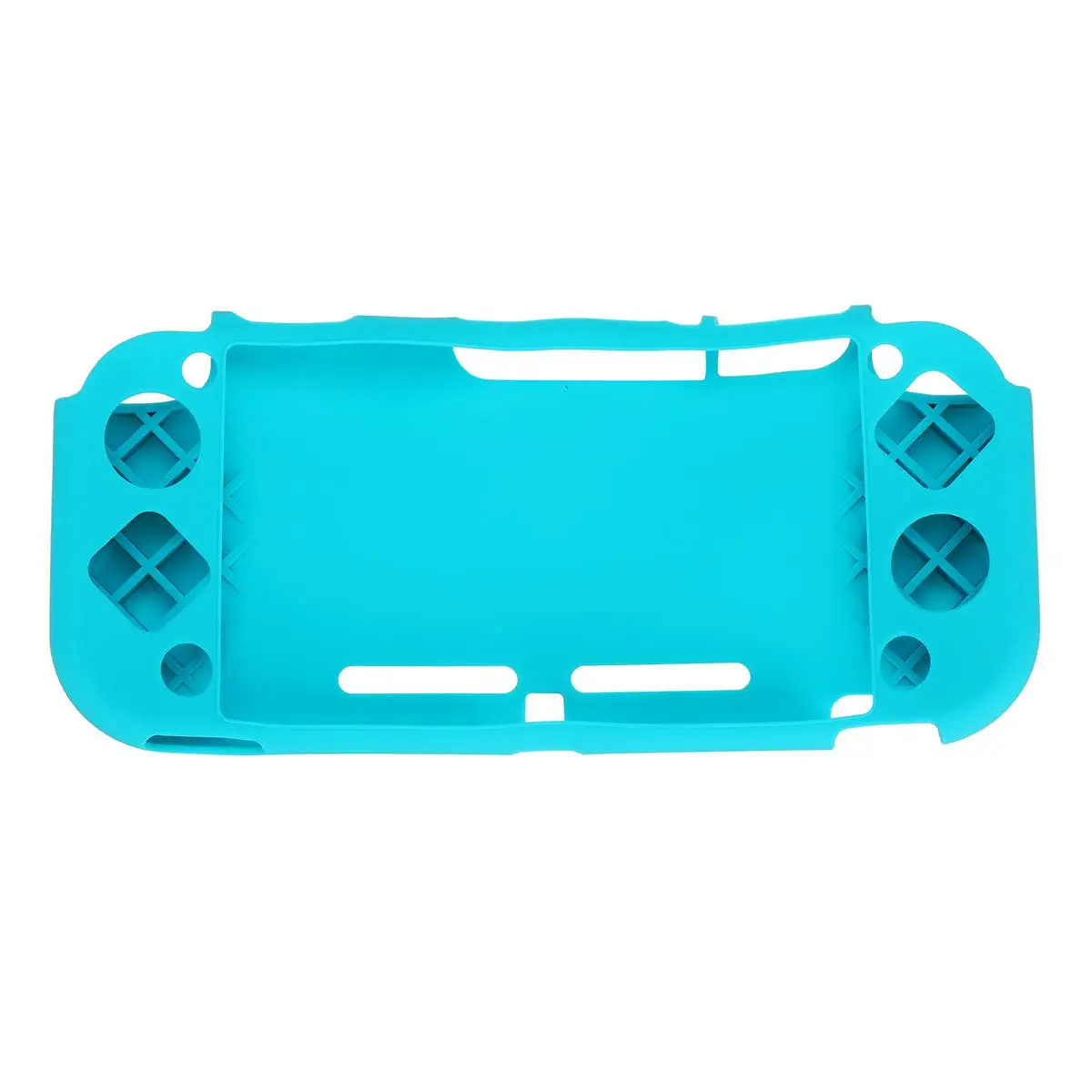 Синий Мягкий силиконовый защитный чехол в виде ракушки для kingd Switch Lite, игровая консоль, защитный чехол для ПК, Защитная прозрачная сумка - Цвет: Синий