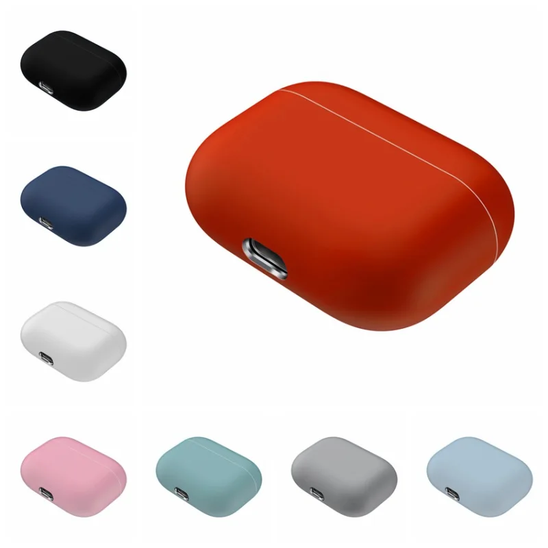 Силиконовый чехол для AirPods Pro, чехол для зарядки Bluetooth, защитный чехол для Apple