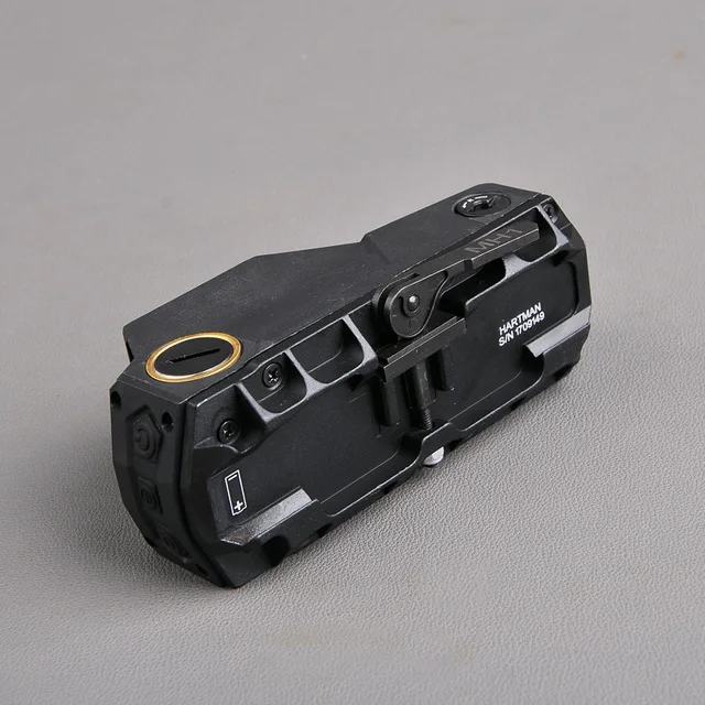 MH1 táctico rojo vista alcance punto reflejo vista holográfico rojo de punto de mira de rifle con QD rápido separar montaje caza alcance - Imagen 6