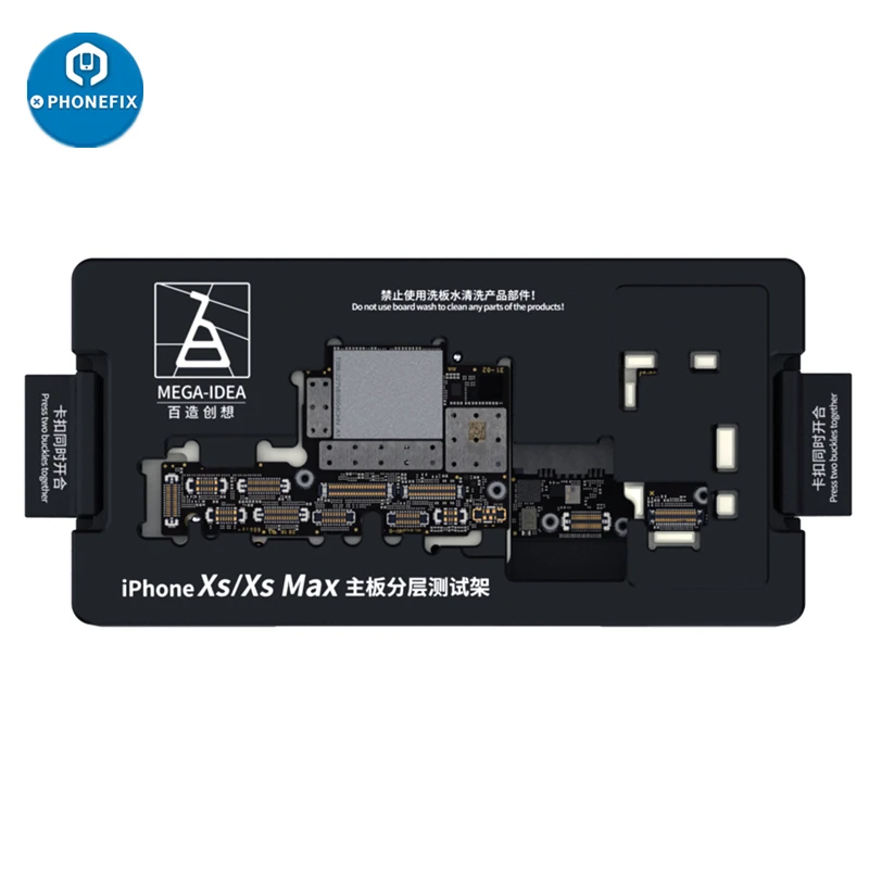 QIANLI Motherboard Testing Fixture for iPhone X XS XSMAX Middle Level Radio Frequency Logic Board Function Tester Fixture