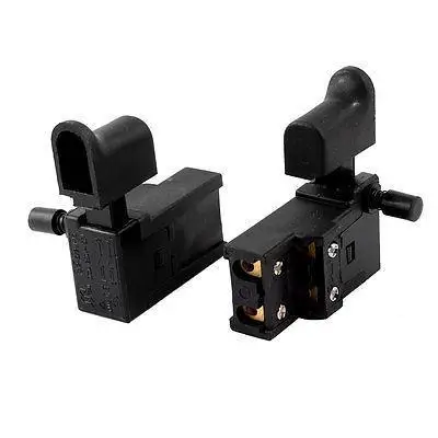 

2 Pcs Momentary DPST Electric Trigger Switch AC250V 6A for Makita 9035 Sander