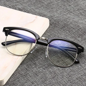 

New Hot Sale Women Blue Light Blocking Spectacles Anti Eyestrain Decorative Glasses Light Computer Radiation Protection Eyewear