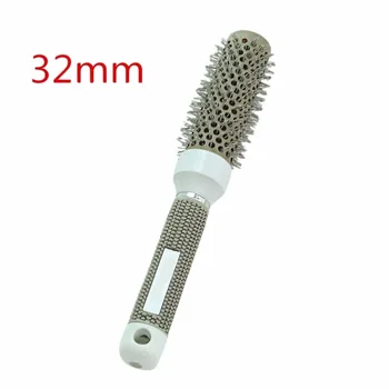 

19/25/32/45/53mm 1pc Ceramic Ionic Round Comb Barber Hair Dressing Salon Styling Tools Brushes Hairbrush