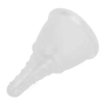

1pc Clear Silicone Menstrual Cup Feminine Lady Women Soft Folding Vaginal Care Menstrual period Cup Feminine Hygiene Health Care