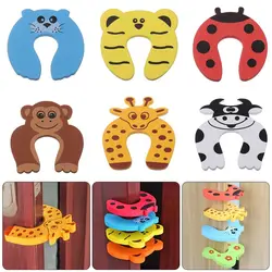 Bloc de porte en mousse pour enfants, 5 pièces, Clip de protection des doigts, accessoires de sécurité à domicile 
