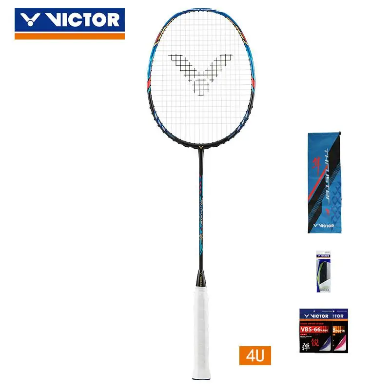 Оригинальная ракетка для бадминтона Victor Tai Tzu Ying Tk F Pro Raquette De Бадминтон Спорт ракетка - Цвет: TK-F 4U G5