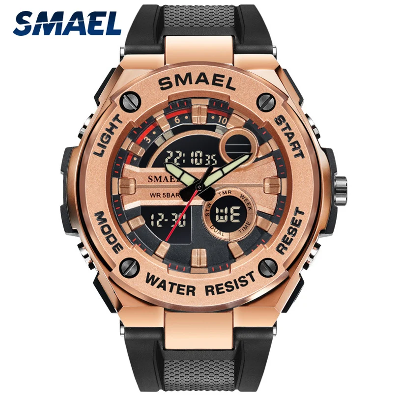 

SMAEL 1625 Sport Watch Men Clock Male LED Digital Quartz Wrist Watches Men's Top Brand Luxury Digital-watch Relogio Masculino