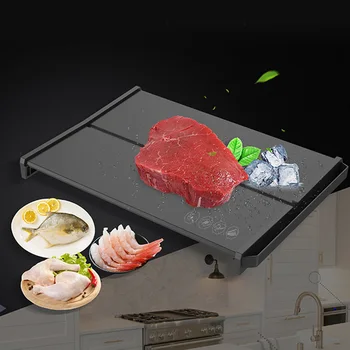 

PlatMeat Thawing Assistant Thawing Board Fast Thawing Board Kitchen Tool Thawing Board Defrost Kitchen Tool