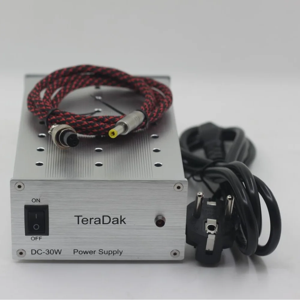 

TeraDak 12 В 2 а аккорд 2Qute USB DAC DSD Линейный источник питания с низким уровнем шума 12 В вилка EU AU US UK 30 Вт