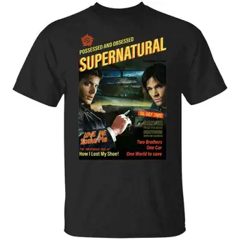 

Hot Topic Launches a Supernatural Day End of the Road Fashion Collection T-shirt Print Men T Shirt Summer