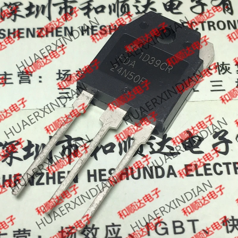 5 шт., новые оригинальные кнопки FDA24N50F TO-3P 500V 24A на