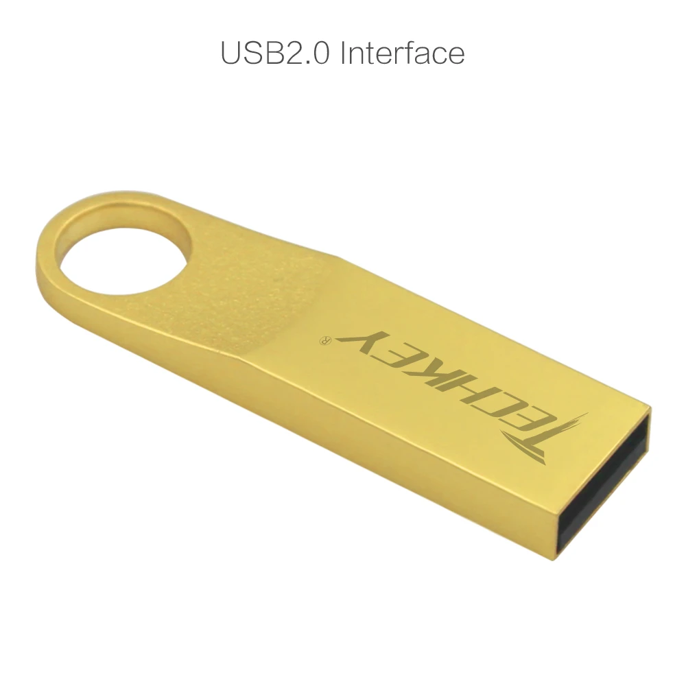 TECHKEY, новинка, usb флеш-накопитель, 64 ГБ, 32 ГБ, 16 ГБ, 8 ГБ, 4 Гб, флеш-накопитель, флешка, флешка, водонепроницаемый, серебристый, u диск, memoria cel, usb stick, подарок