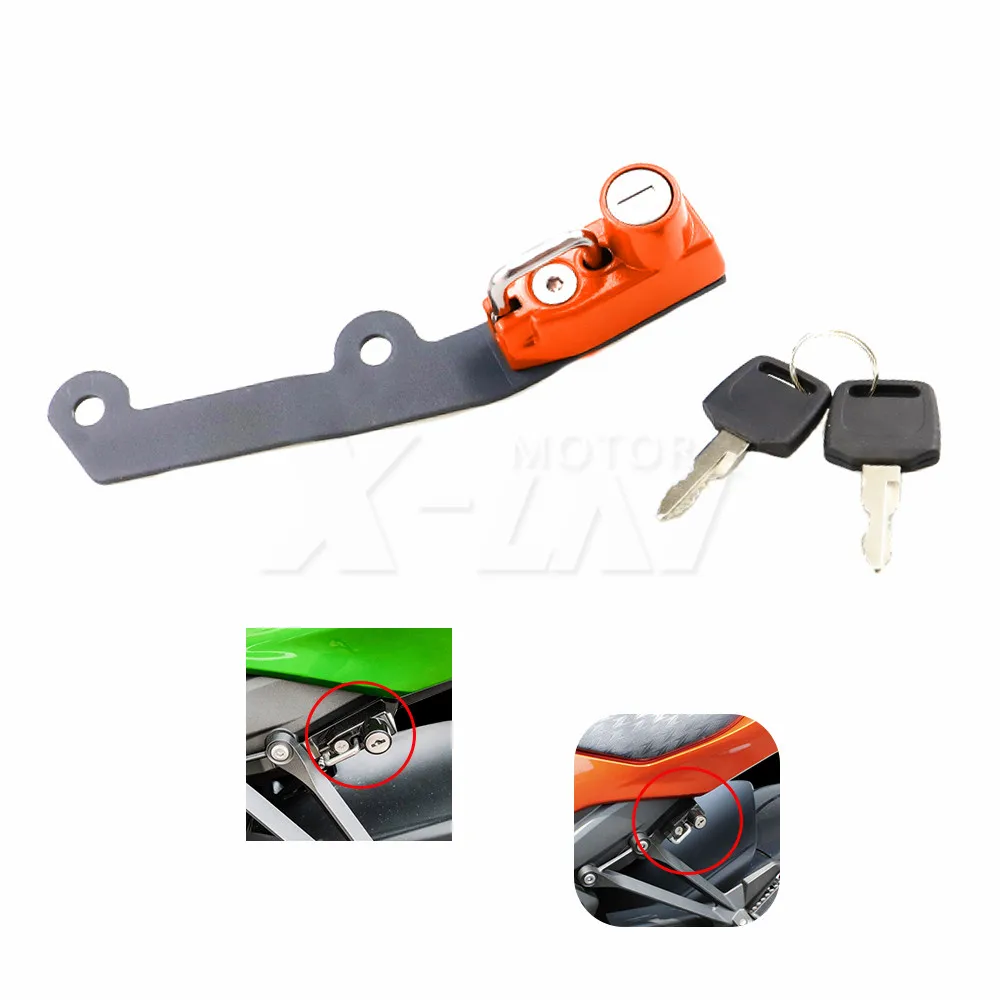 

Для Kawasaki Z1000 2014 2015 2016 2017 2018 2019 2020 2021 Z 1000 Блокировка мотоциклетного шлема Bloqueo De Casco аксессуары