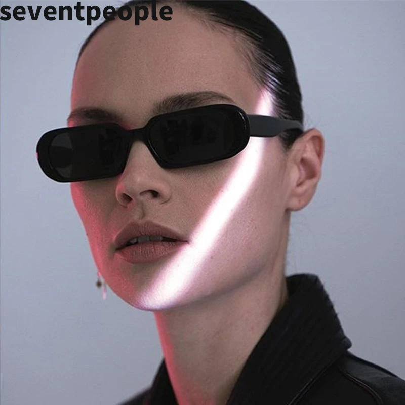 

Vintage Small Rectangle Sunglasses Women 2020 Fashion Brand Designer Candy Color Sun Glasses Female Trendy Square Shades For Men