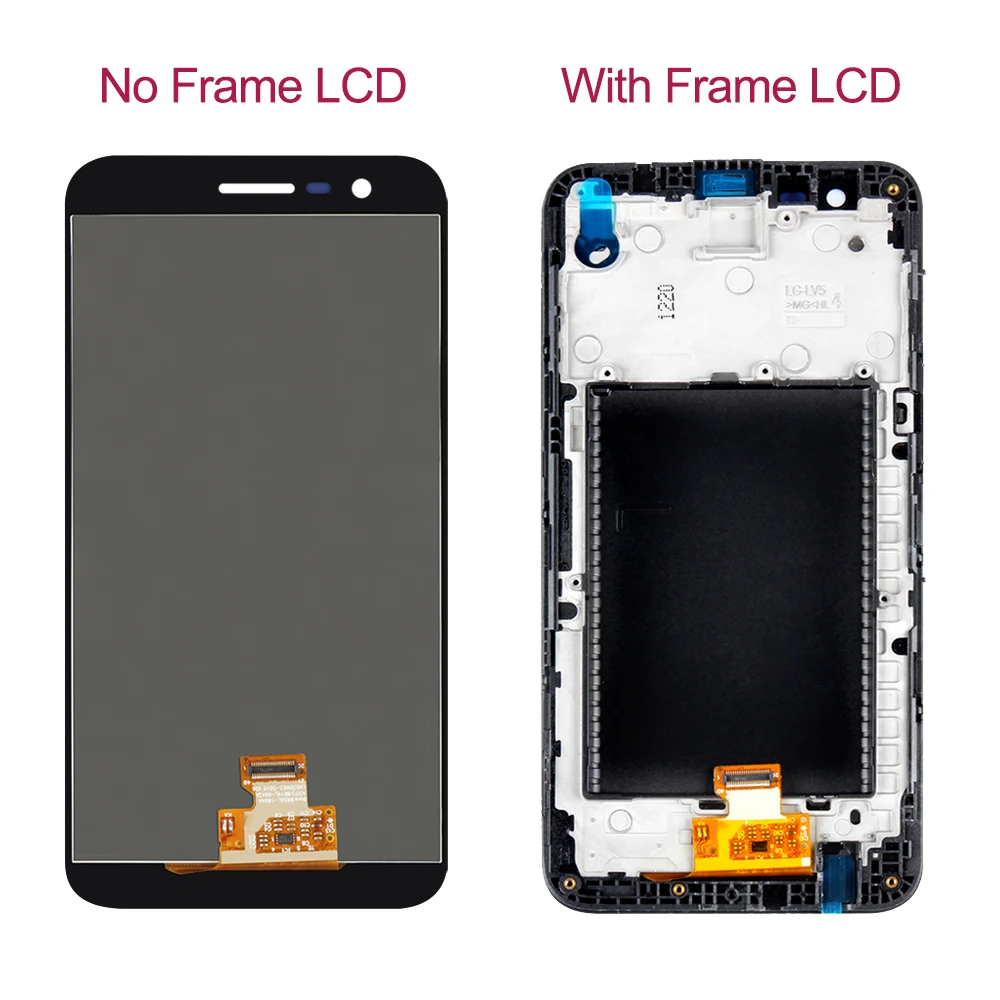 100% тест 5 3 &quotОригинальный дисплей для LG K10 2017 ЖК с цифровым преобразователем