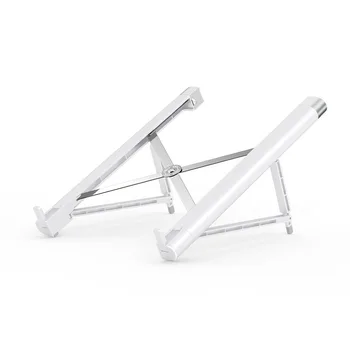 

11-17inch Laptop Desktop Stand Cooling Rack Folding Adjustable Angle Aluminum Alloy Portable Holder Universal Tablet Bracket