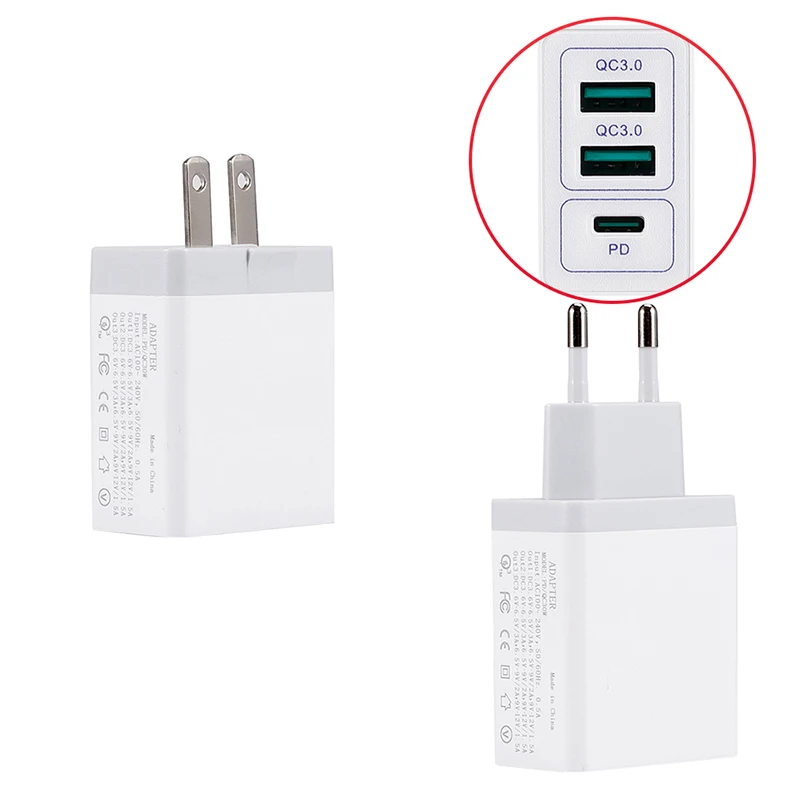 SGP Hybrid PD Quick Charge 3,0 Dual USB зарядное устройство для samsung xiaomi iPhone Быстрая зарядка для мобильных телефонов для Redmi huawei 30w зарядное устройство