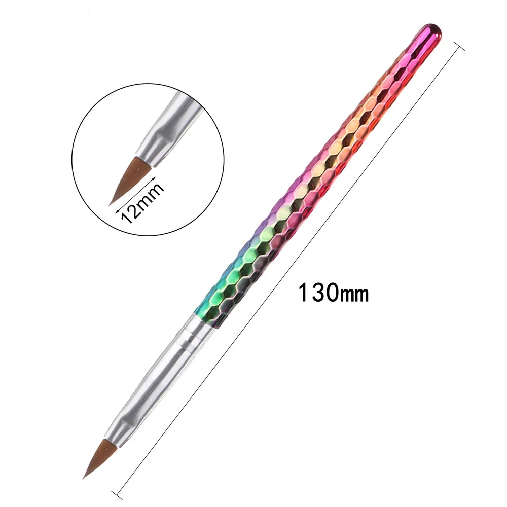 1 шт. набор щеточек для ногтей гель-щетка инструмент для точечного нанесения маникюра лайнер ручка резной инструмент профессиональная маникюрная пилка Гель-лак роспись ногтей