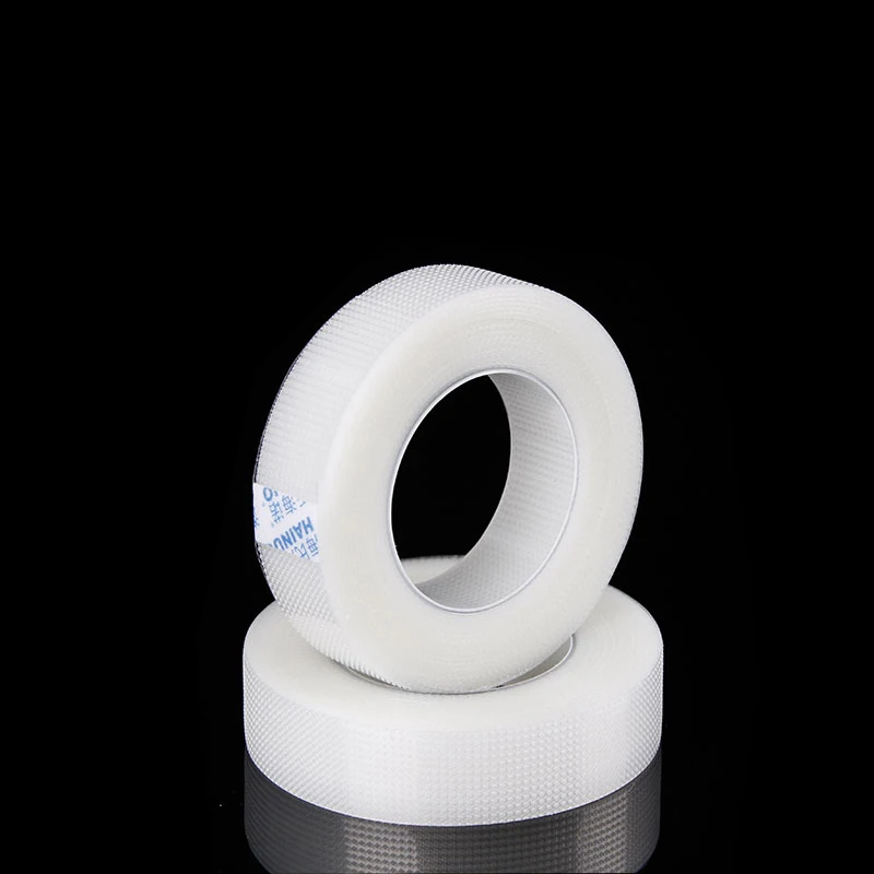 4Pcs Medical PE False Eyelash Extension Tape Anti-allergy Easy Tear Eye Tapes for Grafting Fake Lash Eyeliner Tapes