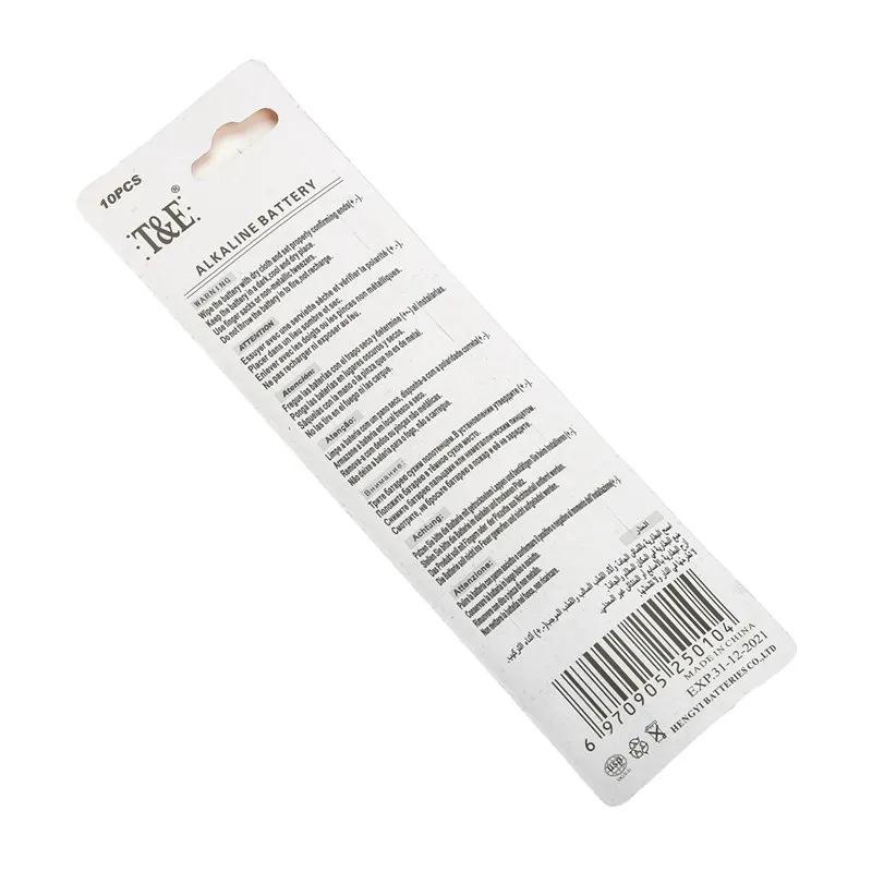 10 шт./компл. Батарея AG10 LR1130 LR54 389 189 1,55 V 145 мА/ч, Akaline Кнопка ячейки Батарея акумуляторная батарея для мобильного часо/игрушка/калькулятор