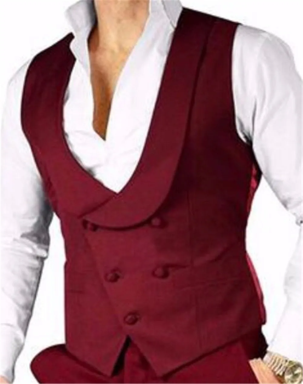Latest-Design-Custom-Made-Burgundy-Double-Breasted-Men-Vest-British-Style-Terno-Masculino-Waistcoat-High-Quality