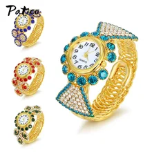 Модный браслет с блестящими кристаллами, браслет на запястье, Браслет-манжета для женщин и девочек, подарок на Рождество, день рождения, ювелирные изделия