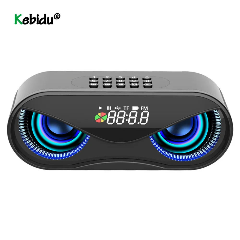 Bluetooth Динамик прохладный и совой для детей светодиодный вспышка Беспроводной