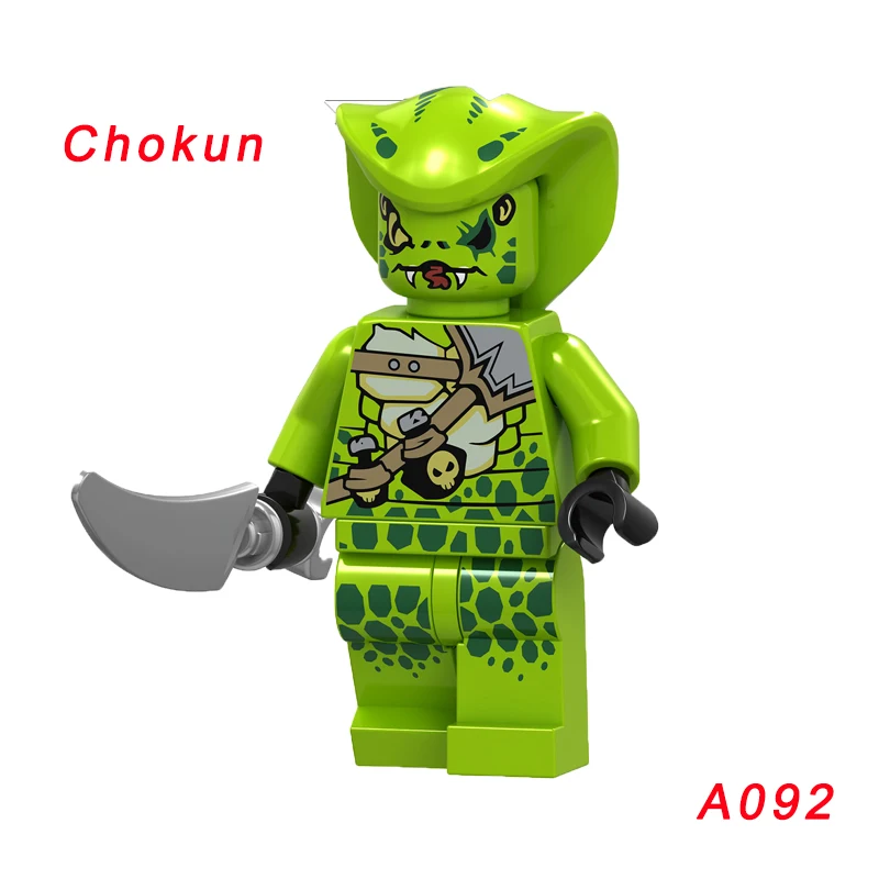 Одиночная A089 Chap'Rai Wu Samukai строительные блоки игрушки для детей мини-игрушки фигурка мастер Золотого Дракона Ллойд Джей Зейн - Цвет: A092