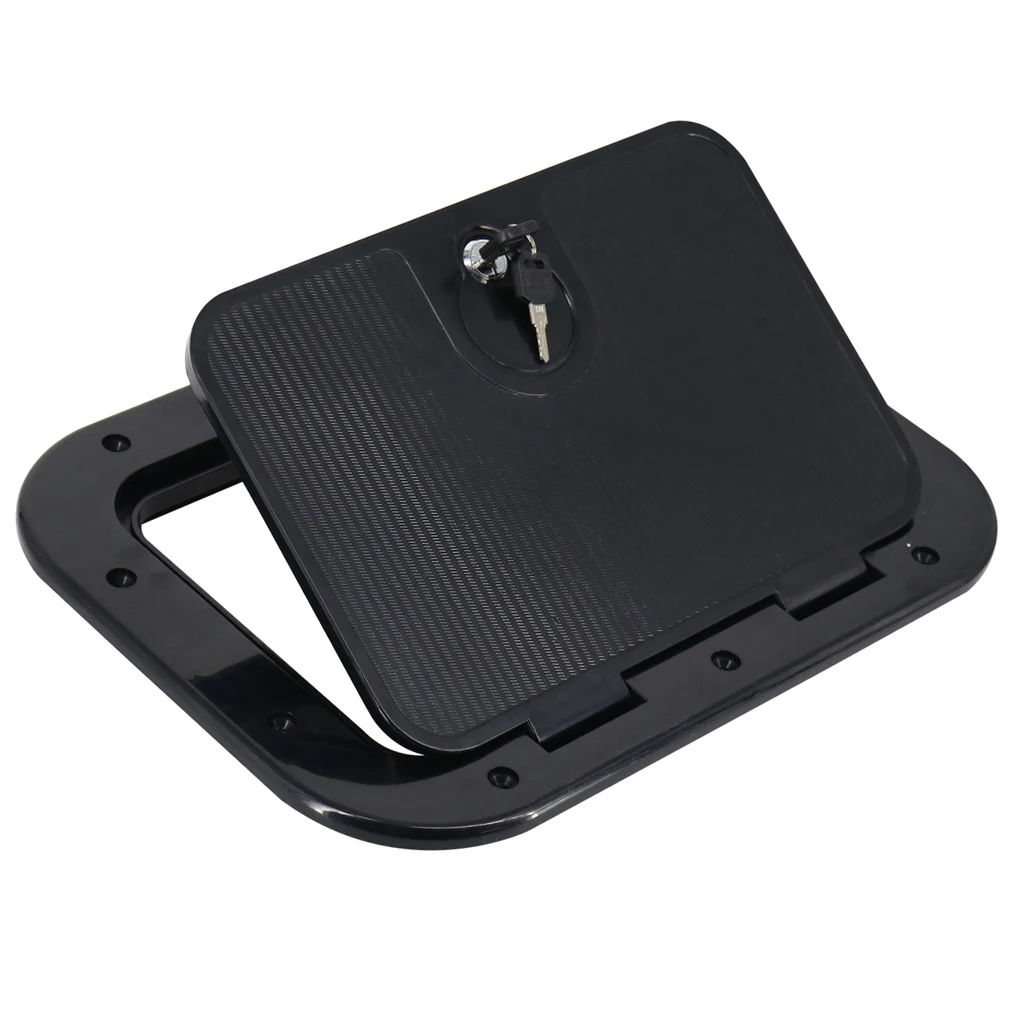 Marine Boat Access Hatch Cover - Round, Screw Out Deck Inspection Plate, Anti-aging, 248 X 378mm Marine Boat Access Hatch Cover - Round, Screw Out Deck Inspection Plate, Anti-aging, 248 X 378mm