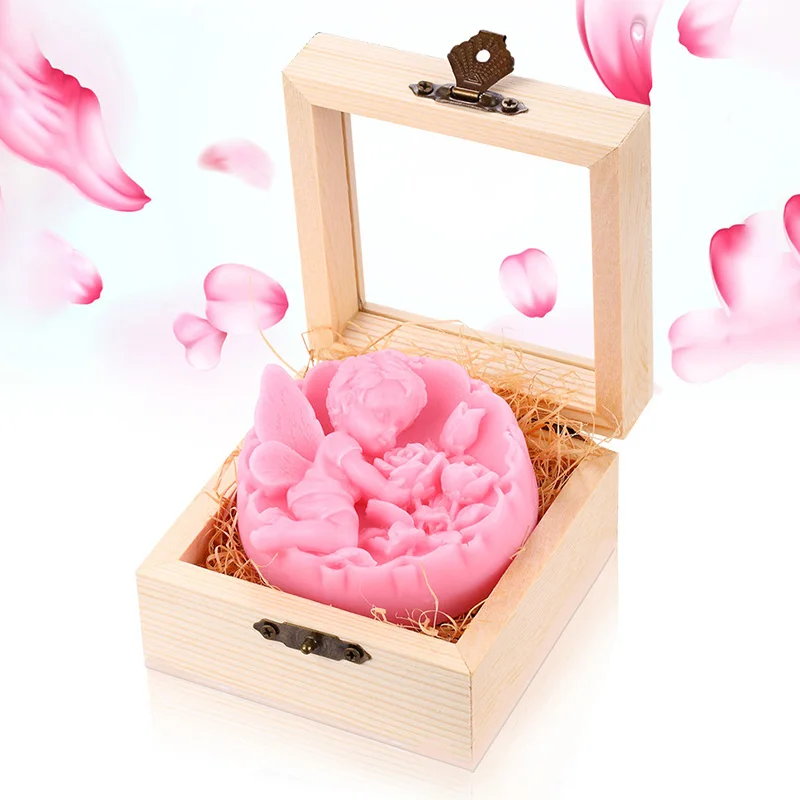 

Flower Extract Soap Handmade Moisturizing Non-irritating Essential Oil Soap Deep Cleaning Nourishing Soap Gift TSLM1
