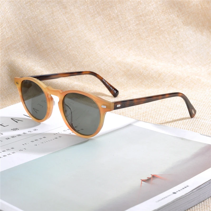 Oliver Gregory Peck, фирменный дизайн, мужские и женские солнцезащитные очки, Ретро стиль, поляризационные солнцезащитные очки, известный бренд, OV5186, Ретро стиль, солнцезащитные очки