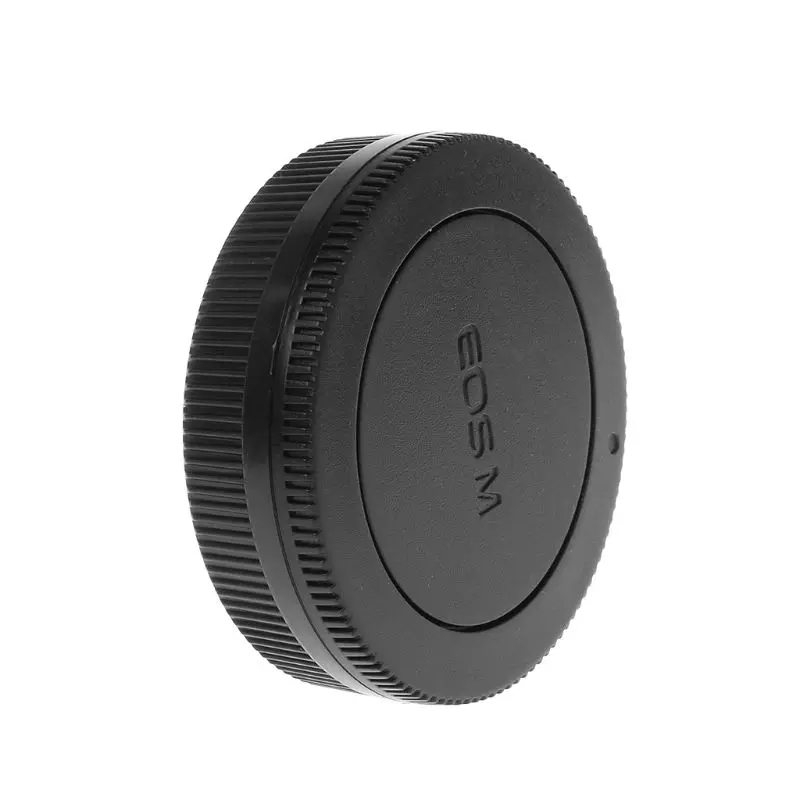 

Rear Lens Body Cap Camera Cover Anti-dust 60mm Protection Plastic Black for Canon EOS M M2 M3 M5 M6 M10 LX9A