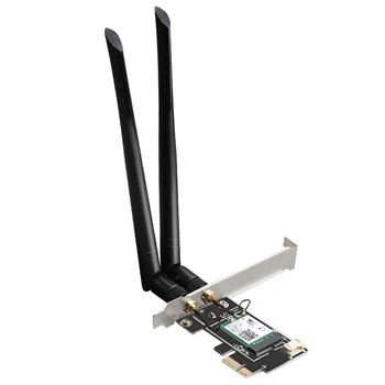 

Wi-Fi 6 NIC Antenna Bluetooth cable Intel AX200NGW 2.4Gbps Dual band Desktop