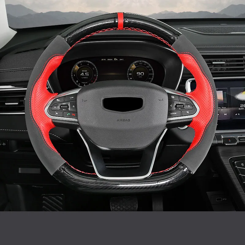 Lsrtw2017 искусственная кожа для Geely Azkarra Boyue Pro Atlas Emgrand 2020 2021 аксессуары
