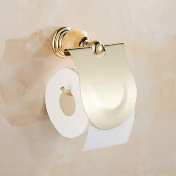 

Tissue Box Bathroom Accessories Gold Stainless Steel Bathroom Paper Holdere Paper Roll Holder Toilet Gold Paper Holder