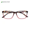 BONCAMOR Stylish Rectangular Reading Glasses, Spring Hinge, Male and Female Readers Glasses, Diopter 0.5 1.75 2.0 3.0 4.0... ► Photo 2/6