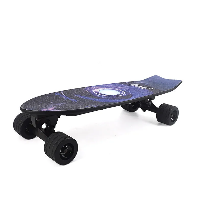 Mini Electric Skateboard 4 Wheel Electric Scooters 350W 36V Lightweight Fish Board Adult Electric Scooter With Bluetooth Speaker (21)