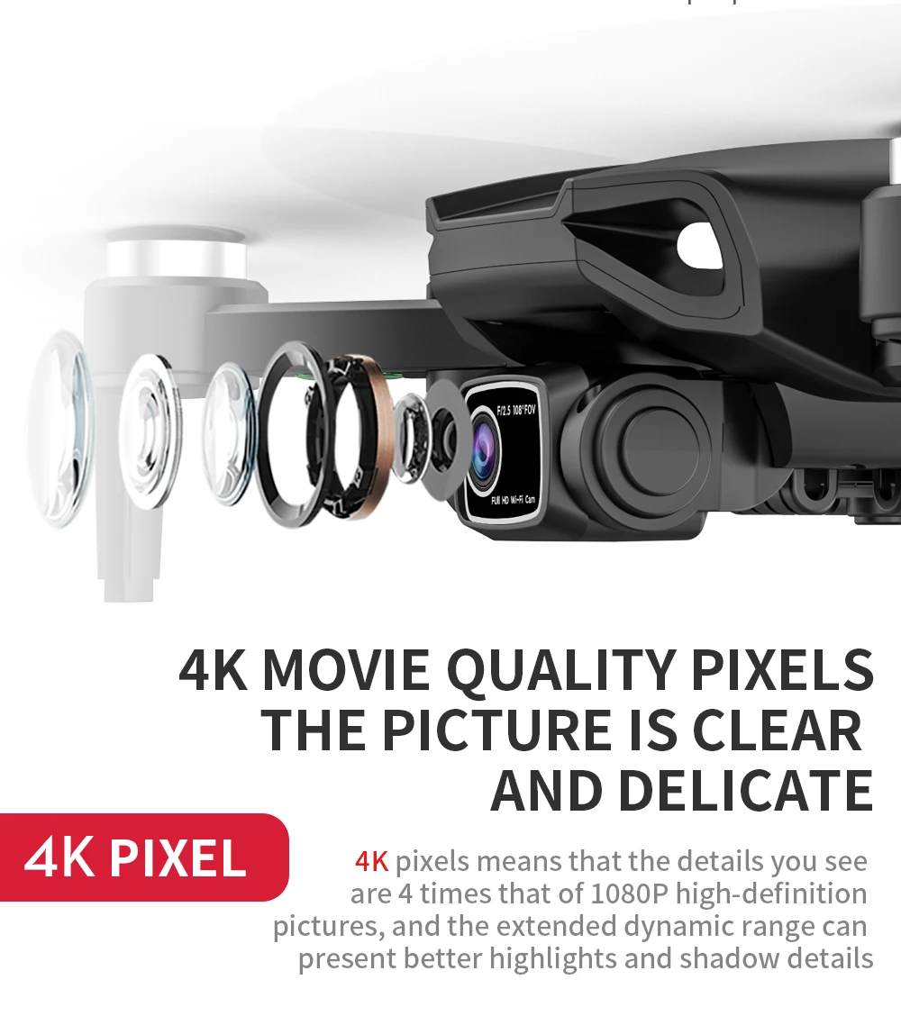 L900 Pro SE MAX Drone, WStoy K Mnikt 4K MOVIE QUALITY PIX