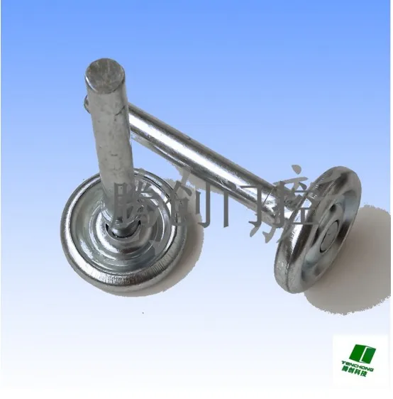 

5pcs Wholesale & Retail Garage Doors Parts Garage Door Iron Rollers Wheels Pulleys Nylon Pulley Wheels Garage Door Accessories