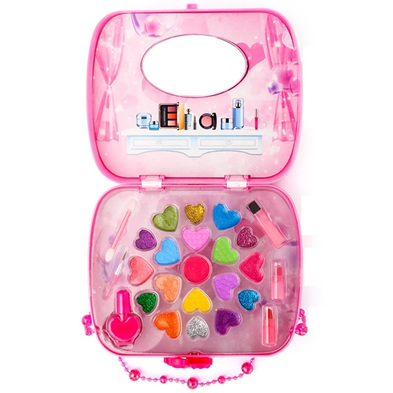 Children Girls Pretend Play Princess Makeup Toys Set Kids Toy Non-toxic Clear Pretend Play Toys For Kids Best Birthday Gift Children Girls Pretend Play Princess Makeup Toys Set Kids Toy Non-toxic Clear Pretend Play Toys For Kids Best Birthday Gift