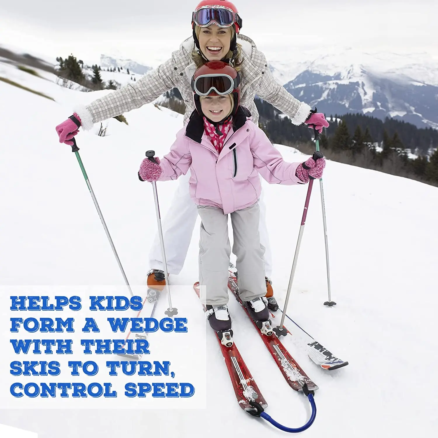 Ski Tip Connector Trainer Snowboard Connector Beginners Skiing Training  Essential Ski Wedge Aid Outdoor Sport Snowboard Holder