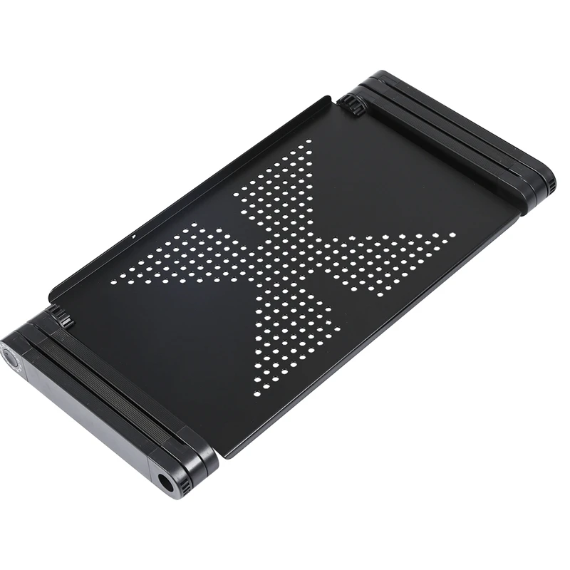 

Hot Sale Portable Foldable Adjustable Laptop Desk Computer Table Stand Tray For Sofa Bed Black