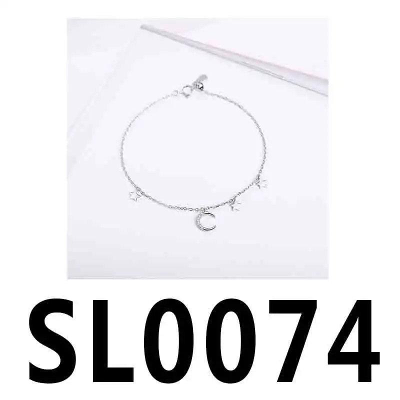 TS-SL005, высокое качество,, милый испанский медведь, драгоценный камень, ожерелье, саморазработанное ювелирное изделие, браслет из стерлингового серебра - Цвет камня: SL0074-914931520