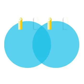 

Car Rearview Mirror Rainproof Film Car Rearview Mirror Rainproof Film Rainy Water Drive Hydrophobic Film Waterproof Film Pair