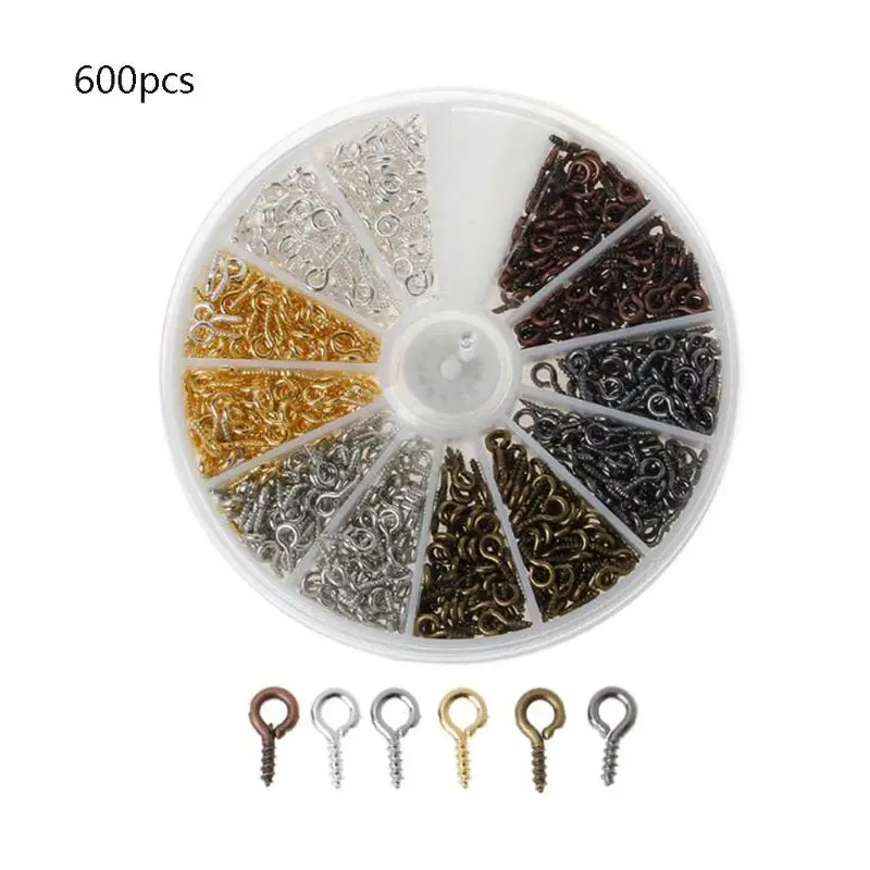 600 шт. 6 цветов маленькие штифты | Украшения и аксессуары