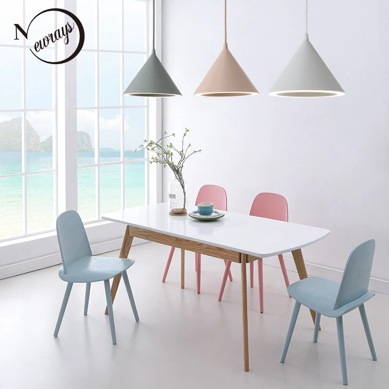 Modern colorful loft aluminum alloy 220V LED single head pendant lighting for living room kitchen bedroom restaurant hotel | Освещение