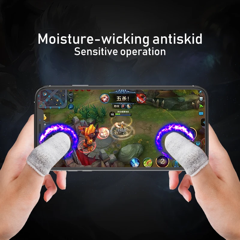 RETROMAX палец Игровые перчатки для PUBG/MOBA/iPhone/Android/iOS мобильный телефон/планшет Non