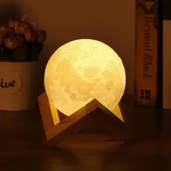 

Luminous Moon Light Holder Party Desk Lamp Personality Moon Lamp Bracket Festival Plastic Creative Home Decor Moon Light Shelf